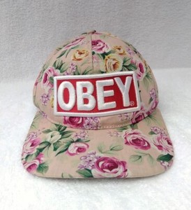 obey floral hat