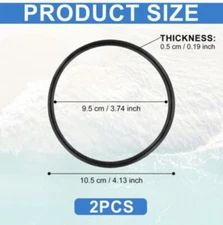 R172009 Lid (VITON) O-Ring for Pentair/Rainbow Chlorinator 300 & 320 (2 Pack)