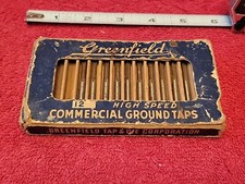 GREENFIELD TAPS 5305 GTD 8-36 NF BOTTOMING IN BOX  10 VTG USA     