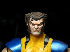 PAINTED HEAD ONLY Marvel Legends Mezco Logan