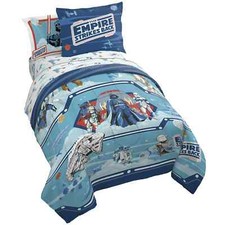 Star Wars "Empire Strikes Back" Kids Reversible Bed Set-AB084SKZM3J3