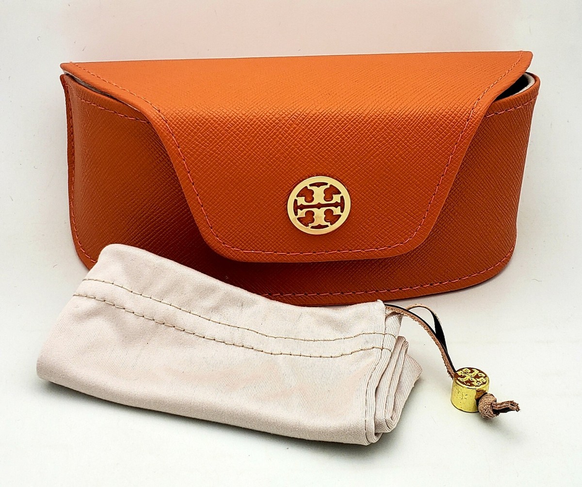 New Authentic Tory Burch Large Sunglasses-Eyeglasses Case w New Authentic Tory Burch Large Sunglasses-Eyeglasses Case w