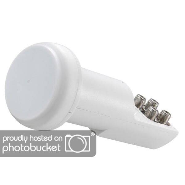 Vivanco Quattro Switch Lnb 0,5 Db Für 4 Sat-receiver