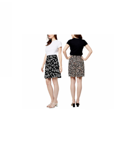 NEW!! Leota Women's Elastic Waistband Wrinkle-Free Pull-On Skirt Variety B6 - Picture 1 of 7