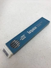 Vintage mechanical pencil Eagle Turquoise 8 Drawing Leads HB with case 