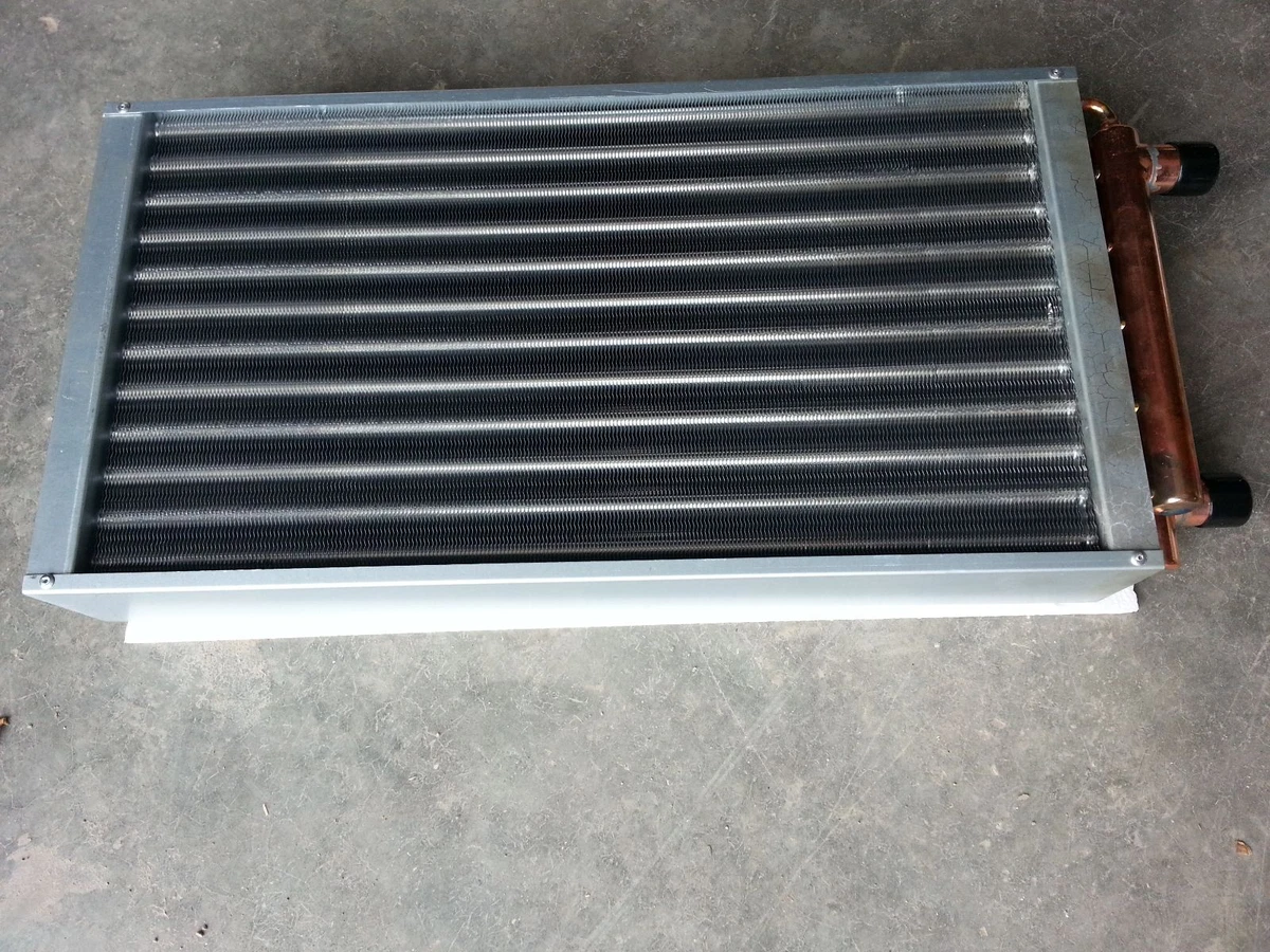 Outdoor Wood Furnace Boiler Water to Air Heat Exchanger 18X18 american  royal | eBay