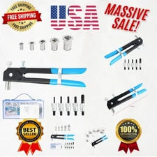 86pcs Blind Rivet Nut Kit - Durable Riveting Tool with Assorted Sizes