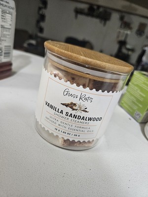 Grass Roots Set Of 10 Vanilla Sandalwood Shower Steamers!