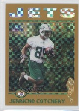 2004 Topps Chrome Gold X-Fractor 46/279 Jerricho Cotchery #194 0a1
