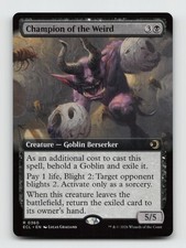 Champion of the Weird (Extended Art) R Lorwyn Eclipsed 360 NM