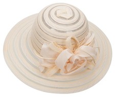 Women's Organza Church Hat - Derby Fascinator Hat, Tea Party, Wedding, Formal...