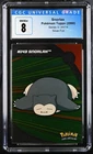 Pokemon! CGC 8 Snorlax #143 (2000) - Topps Series 3 - Silver Foil - NM/Mint