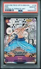 2026 ONE PIECE OP15 ADVENTURE ON KAMI'S ISLAND MANGA ALT ART #118 ENEL PSA 10