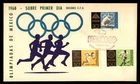 Mayfairstamps Uruguay FDC 1968 Olympics in Mexico First Day Cover aaz_04709