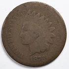 1876 Indian Head Penny Cent Good (G) Details