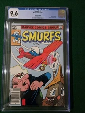 Smurfs #1 CGC 9.6 1st Print NEWSSTAND White Pages 1982