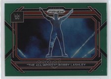 2023 Panini Prizm WWE Green Prizm The All Mighty Bobby Lashley #6 0nr3