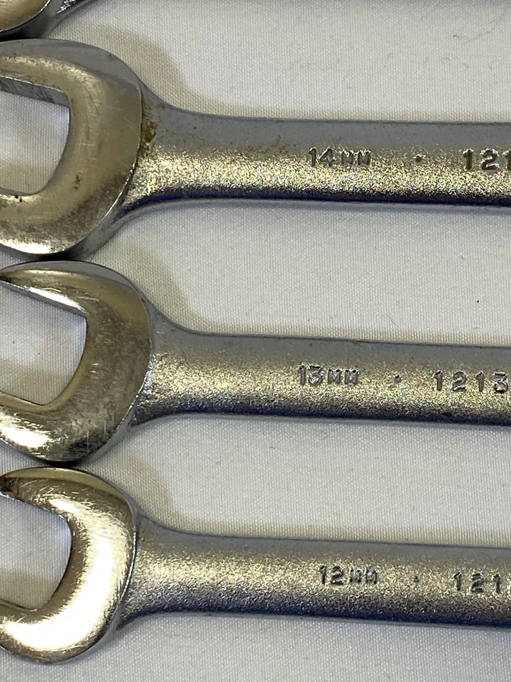 Lot Of 6 - Proto Professional Metric Wrenches 19mm 17 - 16 - 14 - 13 - 12 USA - Image 3 of 4