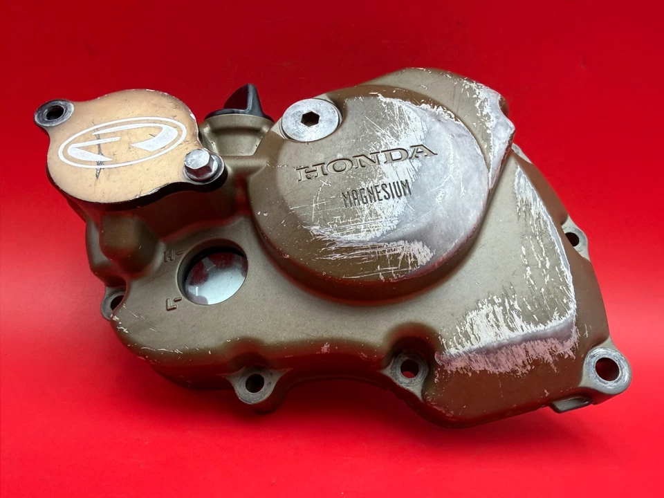 Cubierta del generador del estator izquierdo OEM 2004-2008 05 Honda CRF450R CRF450 #2 Foto 2 de 4