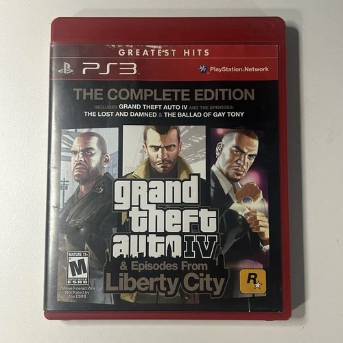 New ListingGrand Theft Auto IV -- Complete Edition (Sony PlayStation 3, 2008)