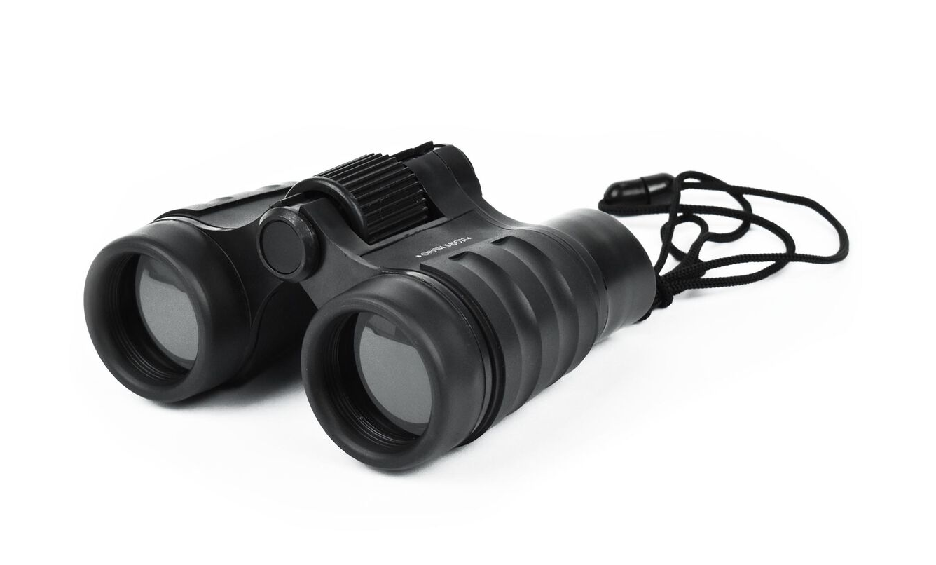 BINOCOLO vintage memories LEGAMI binoculars INGRANDIMENTO 4X zoom CON CUSTODIA