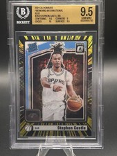 2024 Donruss Optic 254 Stephon Castle Intl Electricity /75 BGS 9.5 Gem MT (RC)