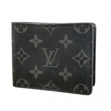 Louis Vuitton Monogram Eclipse Portefeuille Slender Wallet M62294 ... GZl1h47g