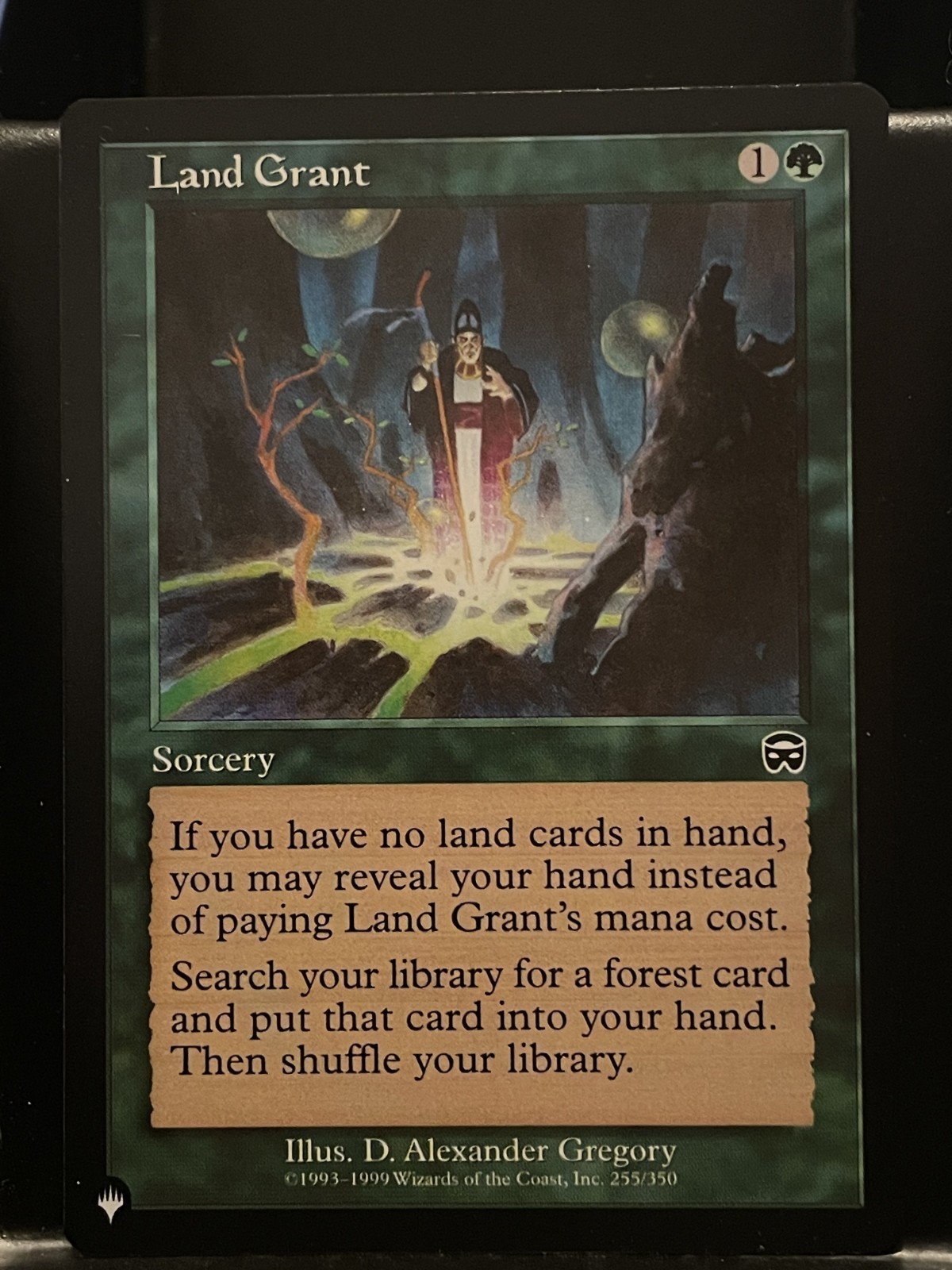 Land Grant Mercadian Masques NM MTG The List Mystery Booster