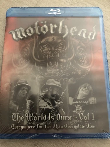 Motörhead The World Is Ours Vol. 1 Blu-Ray DVD 2011 SEALED 