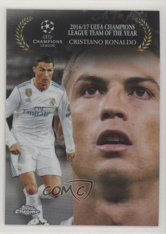 2017-18 Topps Chrome UCL Award Winners Cristiano Ronaldo #AW-CR 0he4