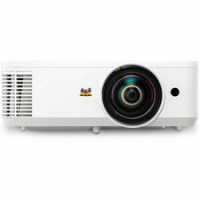 ViewSonic PS502W - 4000 Lumens WXGA Bright Short Throw Projector with Dual HDMI,