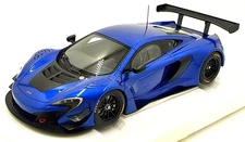 Autoart 1/18 Scale Diecast 81641 - McLaren 650S GT3 - Blue/Black Accents