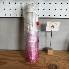 Tabi suru Kissa  Wpc. Cream Soda Folding Vinyl Umbrella Pink Color Japan New