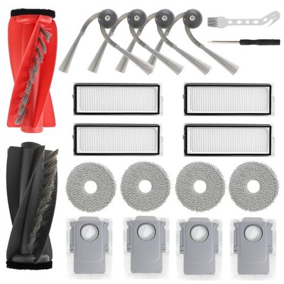 18 PCS Accessories for Roborock Qrevo S5V/ Qrevo Curv/Qrevo Edge S5A Robot Va...