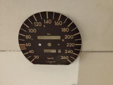 Mercedes-Benz W126 Speedometer Faceplate 260km/h Original VDO 1265426860