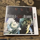 3DS - Zero Escape: Virtue's Last Reward (Nintendo 3DS, 2012) Complete CIB