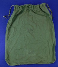 Vintage US Army Military Large Fabric Bag Pouch