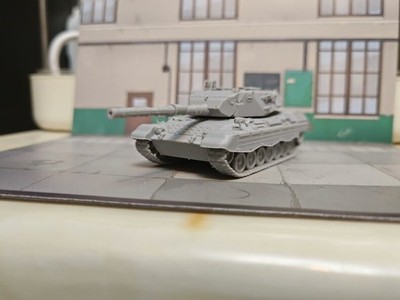 3D printed 1/72 Germany   Leopard 1A4 Main Battle Tank  Uncoated kit