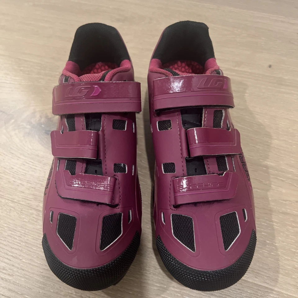 Zapatos de ciclismo Louis Garneau para mujer zafiro talla 40 EE. UU. 9 Foto 2 de 4