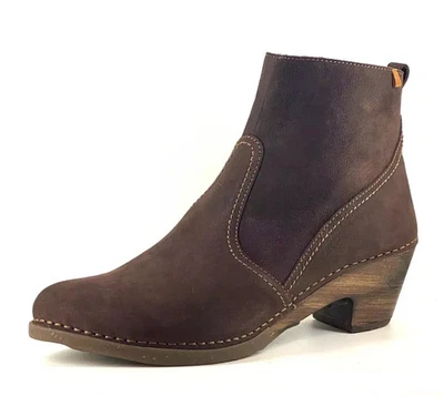 El Naturalista 5493 Sylvan Pleasant Brown Womens UK 9 EU 42 Nubuck Ankle Boots - Image 1 of 4