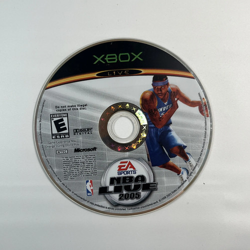 NBA Live 2005 Microsoft Xbox Videospiel Electronic Arts - NUR DISC - Bild 1 von 2