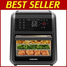 12-Qt Air Fryer Oven with Rotisserie Spit  12 Presets