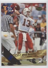 1993 Wild Card 5 Stripe Gino Torretta #195 Rookie RC u6m. rookie card picture