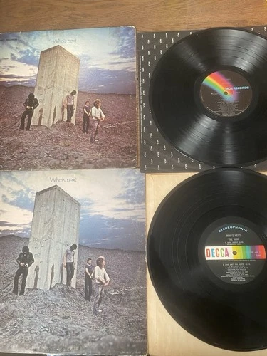 Vintage The Who Vinyl LP Who's Next Lot Of 2  DECCA DL 79182 1971 & MCA VERSION!