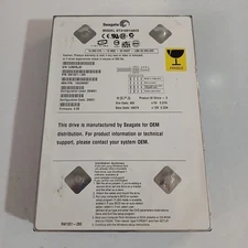 SEAGATE ST310014ACE 10GB HDD - Original OG Xbox - 3.5 Inch IDE Hard Drive