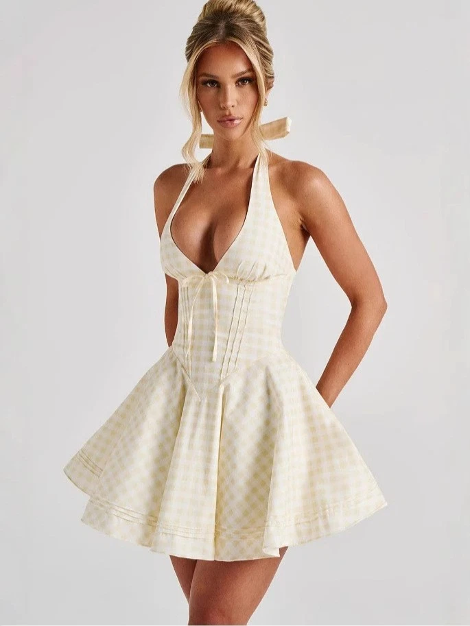 White Halter Dresses for Women for Sale - eBay White Halter Dresses for Women for Sale - eBay