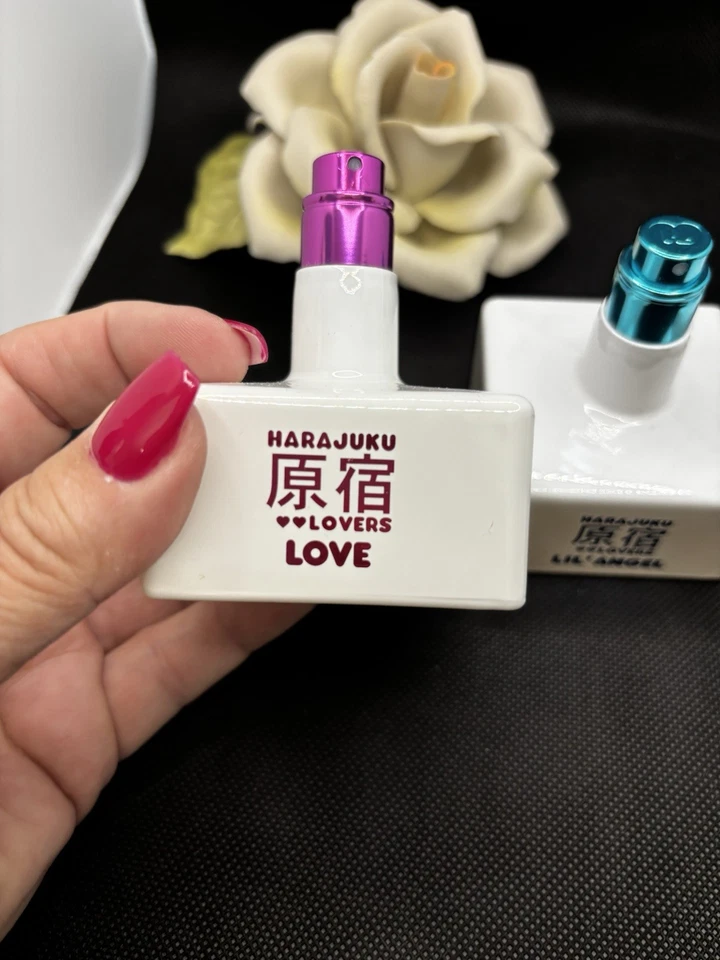 Gwen Stefani Harajuku Lovers Lote de 3 Fragancias Amor❤️Lil Angel❤️Bebé Foto 2 de 4