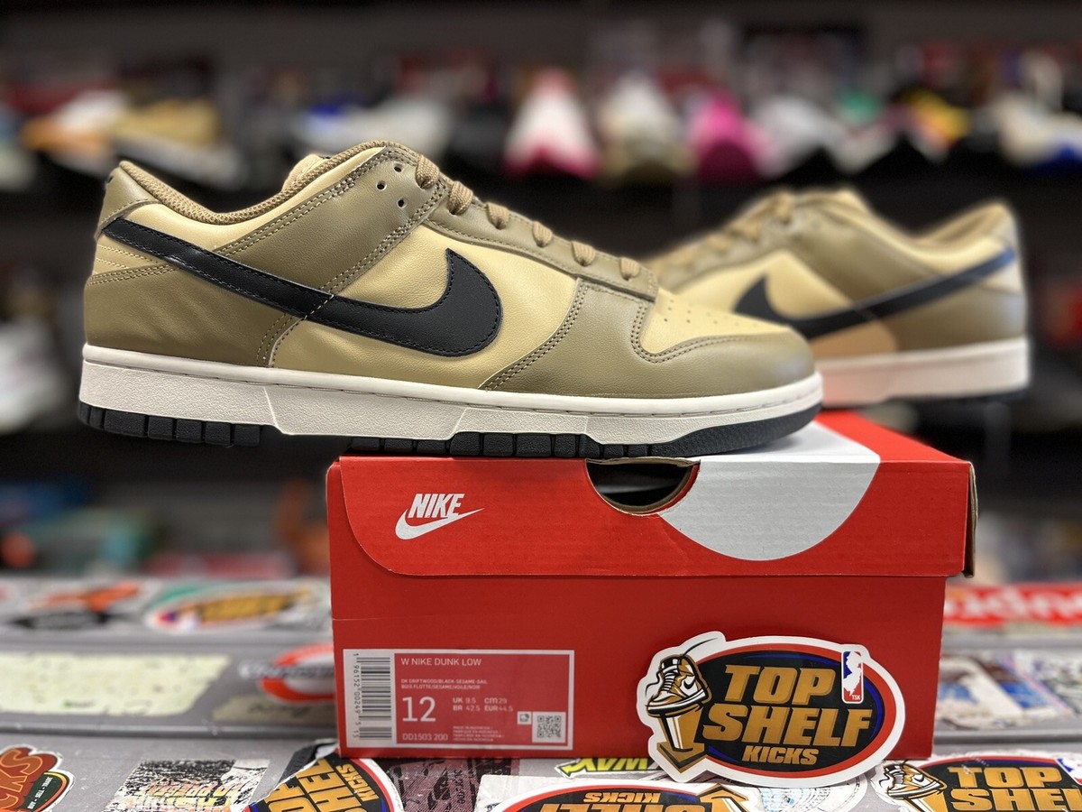 ★関税込★NIKE★(W)NIKE DUNK LOW DARK DRIFTWOOD★22.5-29cm★ New Nike Dunk Low Dark Driftwood 2022 Size 12/10.5 Rare