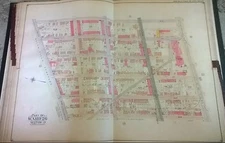 1905 CYPRESS HILLS EAST NEW YORK BROOKLYN HALE AV - EUCLID AV ATLAS MAP