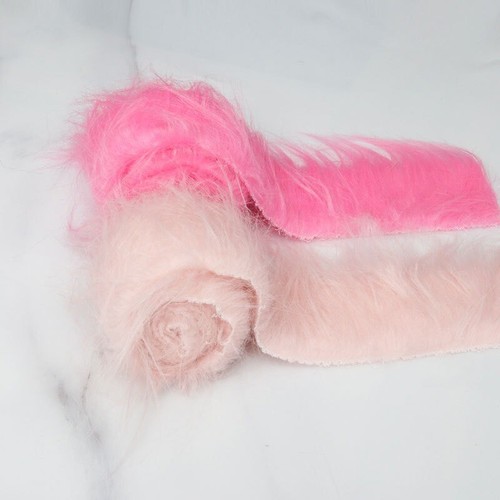 Kunstfell Stoff Lang Plüsch Flauschig Tuch Weich Kostüm DIY Nähen Basteln Ränder - Bild 4 von 23